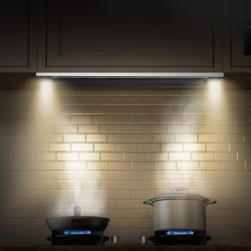 30in Built-in Range Hood Insert Vent Hood 800CFM Gesture & Touch Control (Option: Silver)