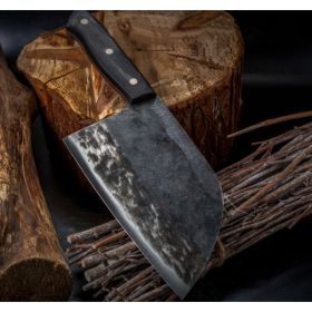 Stainless Steel Meat Cleaver Chef's Knife Cleaver (Option: Default)